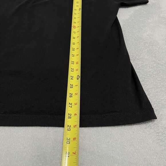 ECKO Shirt Mens Medium Black Graphic Embossed Rhino Logo Short Sleeve - Picture 5 of 6